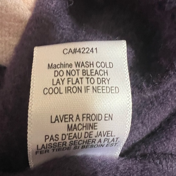 Young Fabulous & Broke Juliette Ombre Peach Purple Crewneck Sweatshirt Size XS - Picture 7 of 8